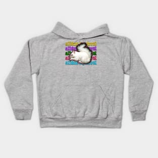 albino squirrel Kids Hoodie